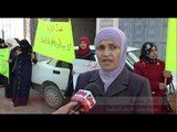 يطا- اعتصام لموظفي الجمعية الاسلامية احتجاجاً على عدم صرف رواتبهم منذ عام