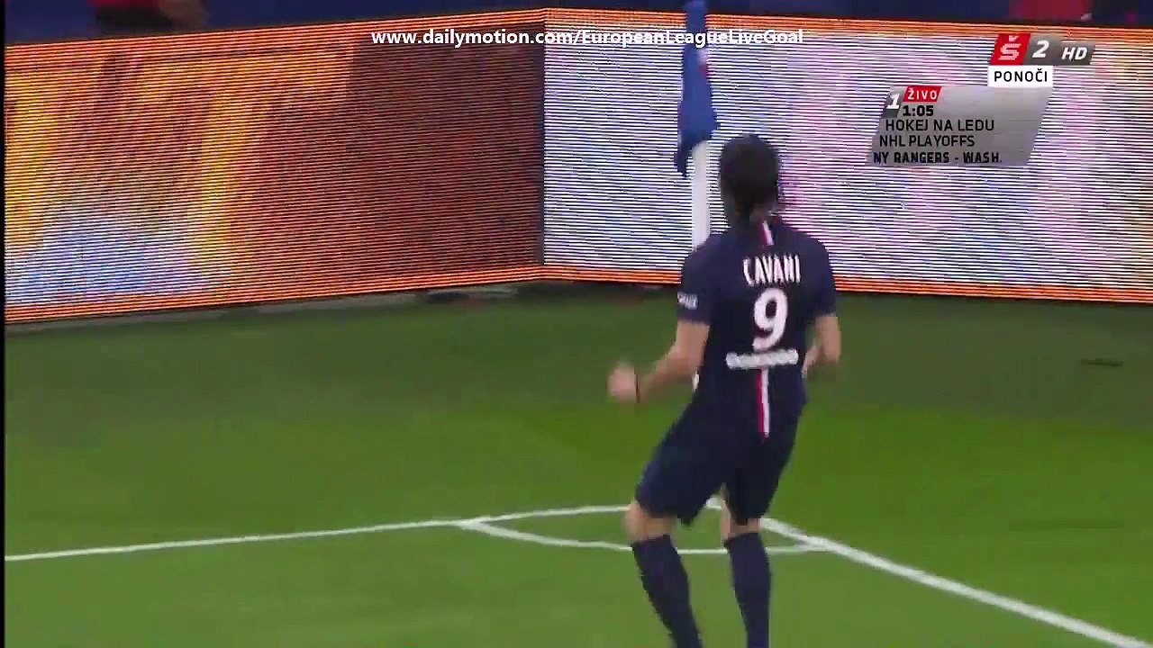 Edinson Cavani 3_0 Great Goal _ Paris Saint Germain - Guingamp 07.05.2015 HD