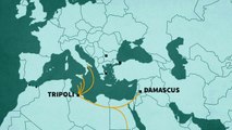 Mediterranean migration routes