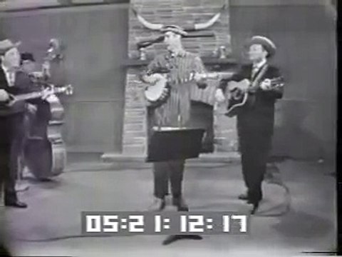 Stringbean with Earl Scruggs and Lester Flat-Run little rabbit run