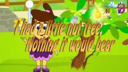 I had a little nut tree,  rhymes  kidz