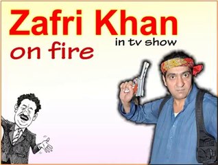 Zafri Khan on Fire