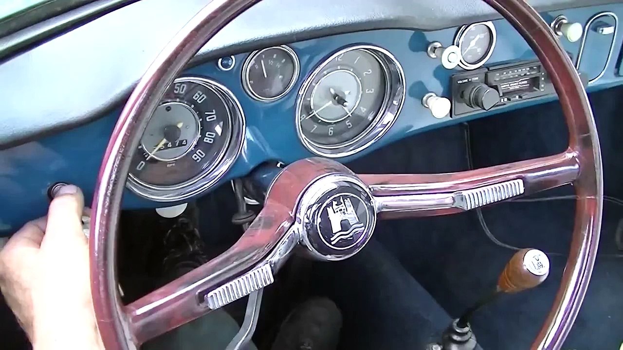 Volkswagen Karmann Ghia Coupe 1965-VIDEO- www.ERclassics.com