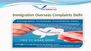 No Immigration Overseas Complaints With Positive Feedback and Reviews by Client