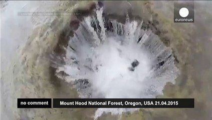 US: mystery lake drains in Oregon