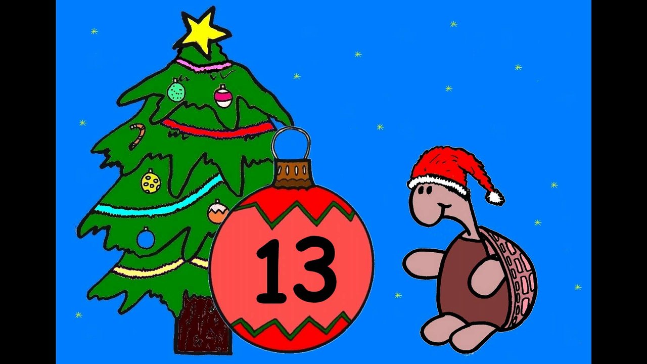 Mon calendrier de l'avent en ligne. J'attends Noël. 13 décembre