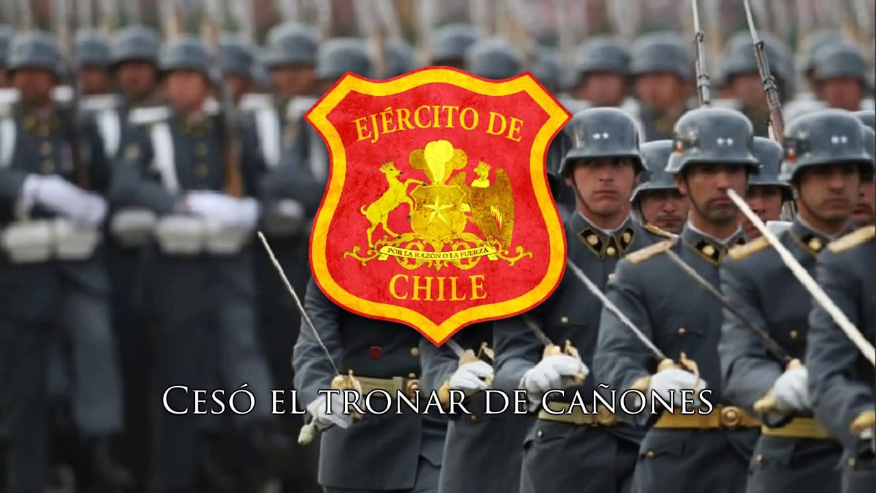 Himno del Ejército de Chile - Los Viejos Estandartes