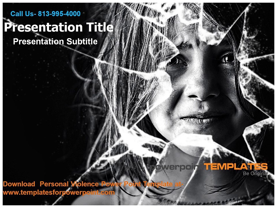 Personal Violence Powerpoint Background