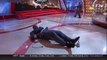 SHAQUILLE O'NEAL chute en direct pendant l'émission Inside The NBA