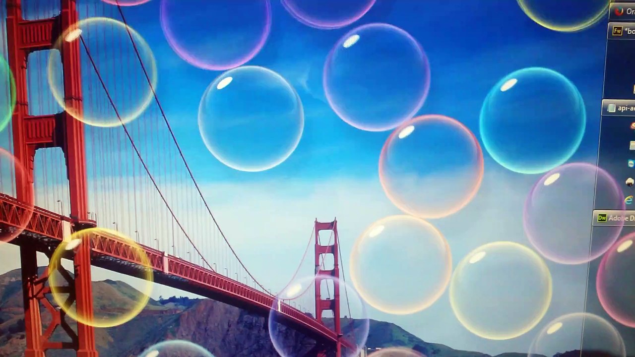 des bulles, des bulles, des bulles