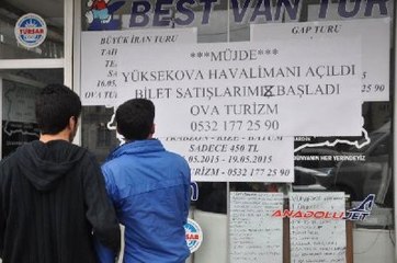 Yüksekova Havaalanı'ndan Uçuşlar Başlıyor