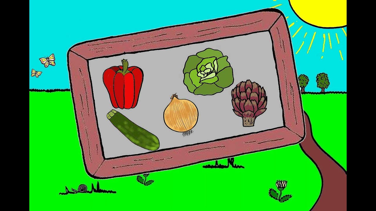 J'apprends le nom des légumes (2/2)