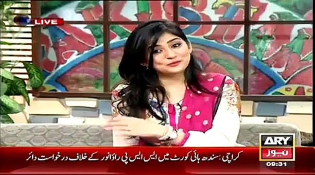Anwer Maqsood Indirectly Flirting With Sanam Baloch