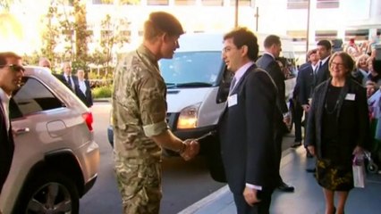 Prince Harry meets fans in Australia