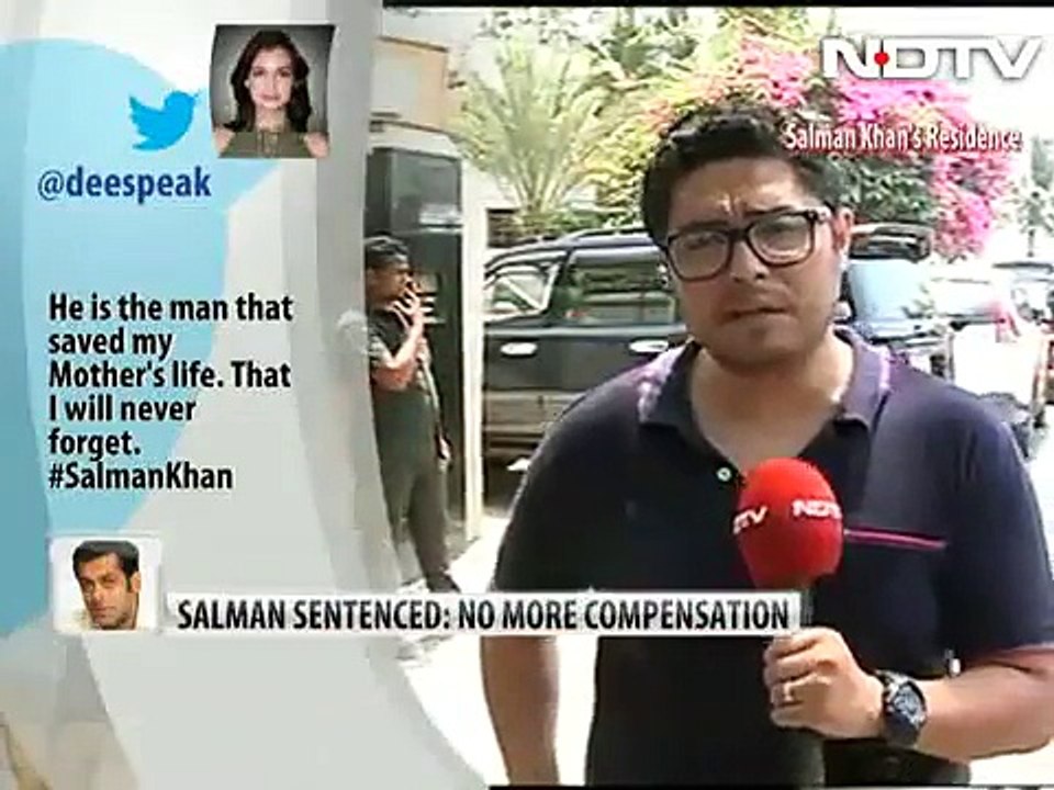 Salman Khan gets 5 years in jail in hit-and-run case, breaks down in court - YouTube