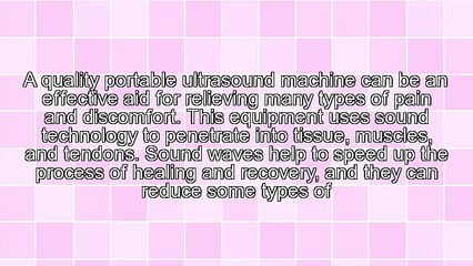 Ultrasound Therapy Pain Relief Tips