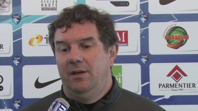 Avant HAC - Tours, ITV de Thierry Goudet