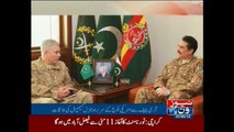 Army chief meets US commander, discusses Pak-Afghan border security