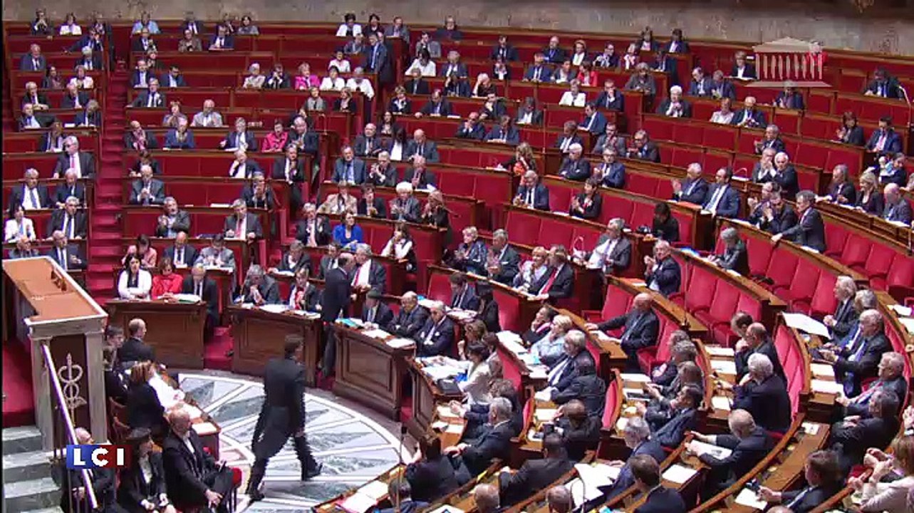 Franck Riester était l'invité de la Newsroom de LCI - 6 mai 2015