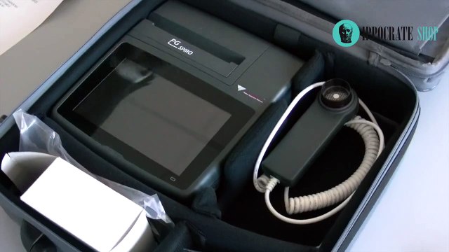 Spirometro portatile touchscreen con stampante