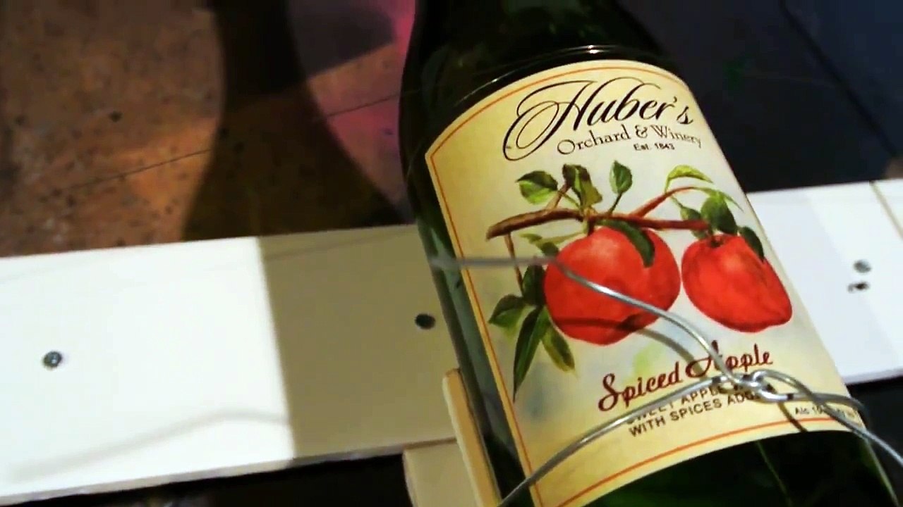 Cutting glass bottles: how to cut a wine bottle with heated NiChrome wire science experiment