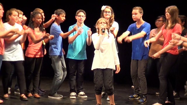 Ecole en choeur-Académie de Dijon-Collège Adam Billaut nevers et Collège Jean Jaurès Guérigny-Y'a de la joie