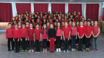 (Ecole en choeur)Academie de Nantes-Ecole Beausoleil àLa Chapelle sur Erdre