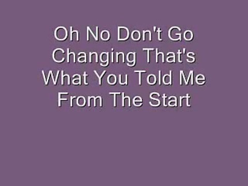 Everything I'm Not With Lyrics