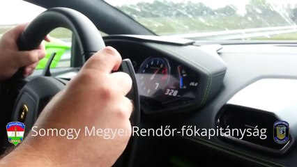 320km-h Hızla Kaza Yapan Lamborghini Huracan