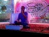 Own Rizvi Reciting Manqabat Jab Khuda Ko Pukara at Jashn 12 Rajab at Markazi Imam Bargah