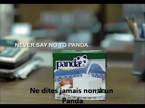 Panda Publicite pour le fromage Version française