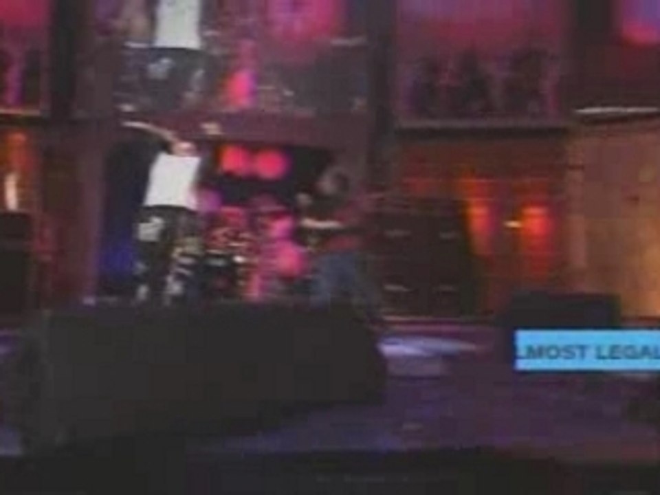 Les RHCP live pour Mtv