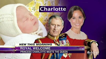 Queen Elizabeth To Officially Meet Princess Charlotte Video