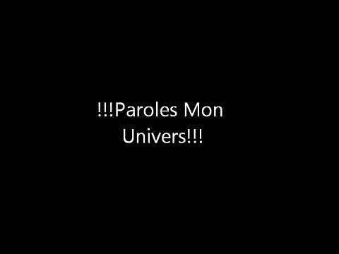 Kendji Girac - Mon Univers (paroles-lyric)