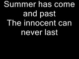 Green Day - Wake Me Up When September Ends (with lyrics on screen)