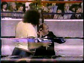 1-21-84 Hogan, Andre Battle Royal Interview