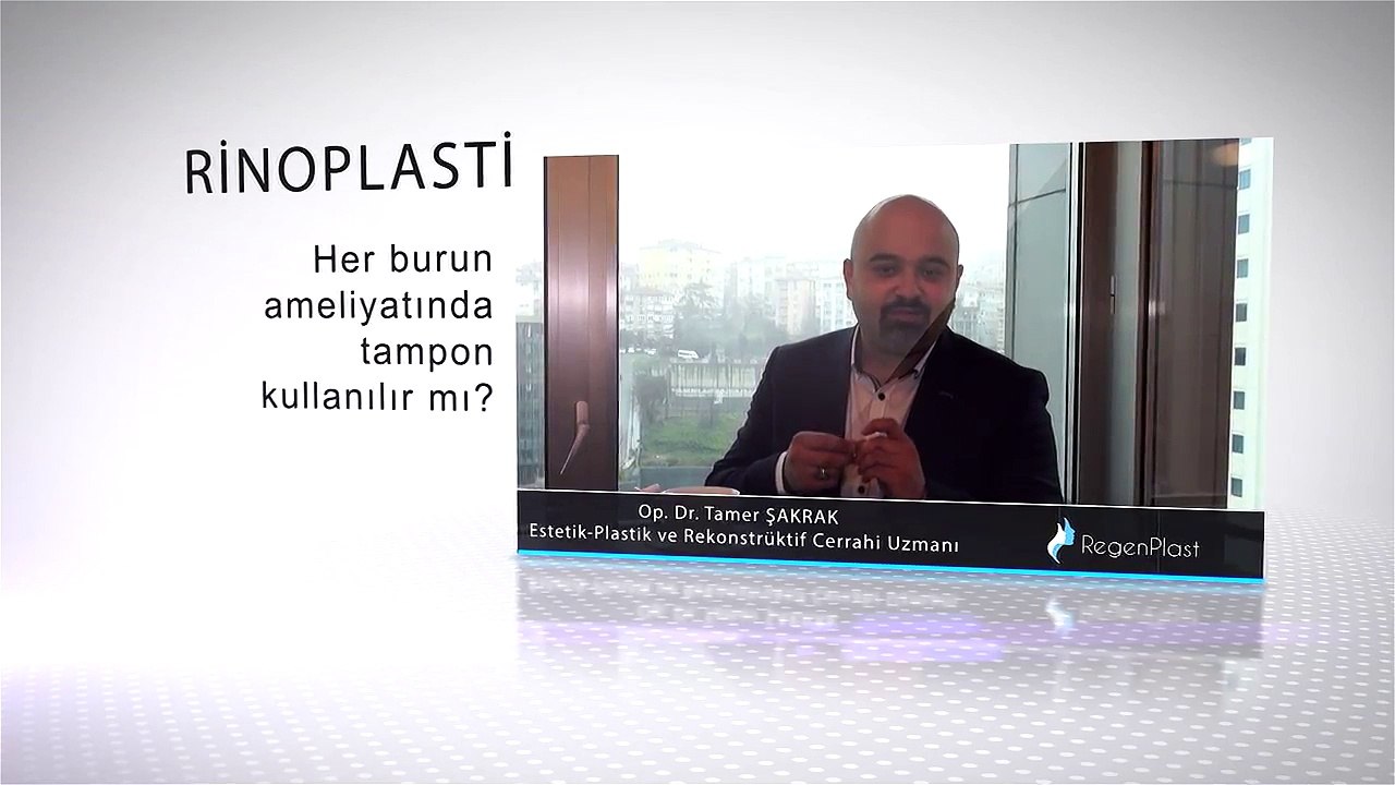 Her Burun Ameliyatında Tampon Kullanılır Mı ?