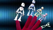 Robot Cartoon Finger Family Rhymes for Children | Finger Family Nursery Rhymes for Childern's