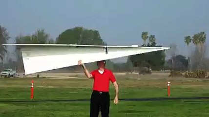 paper plane remain in the air