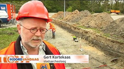 Archeologen vinden duizenden jaren oud paalgat - RTV Noord