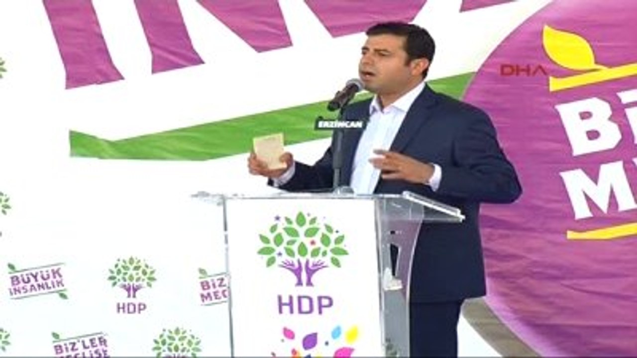 Erzincan - Demirtaş Erzincan Mitinginde Konuştu 4