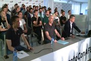 Asociación de Futbolistas Españoles (AFE) en rueda de prensa