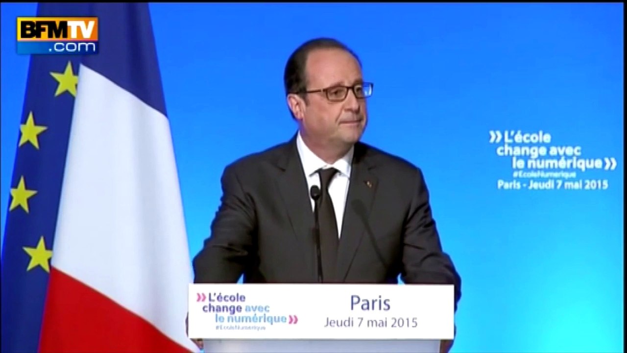 Numérique à l’école: Hollande annonce 1 milliard d’euros et 4.000 emplois