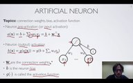 Neural networks [1.1] : Feedforward neural network - artificial neuron