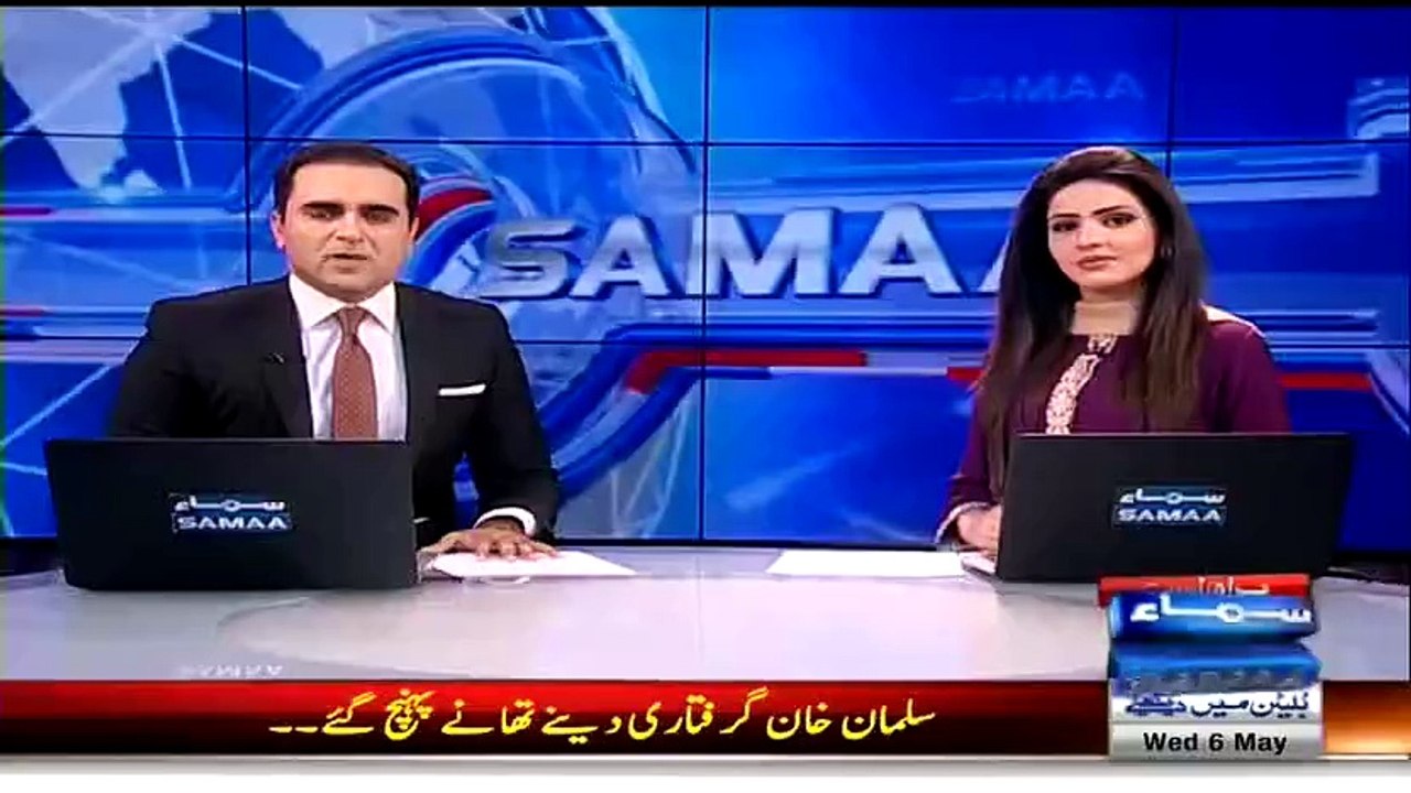 Pakistani Salman Khan reaches police station to get arrested