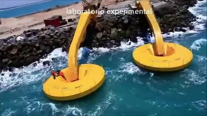 ENERGIA CON LAS OLAS DEL MAR