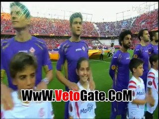 ملخص محمد صلاح الشوط الاول امام اشبيليه