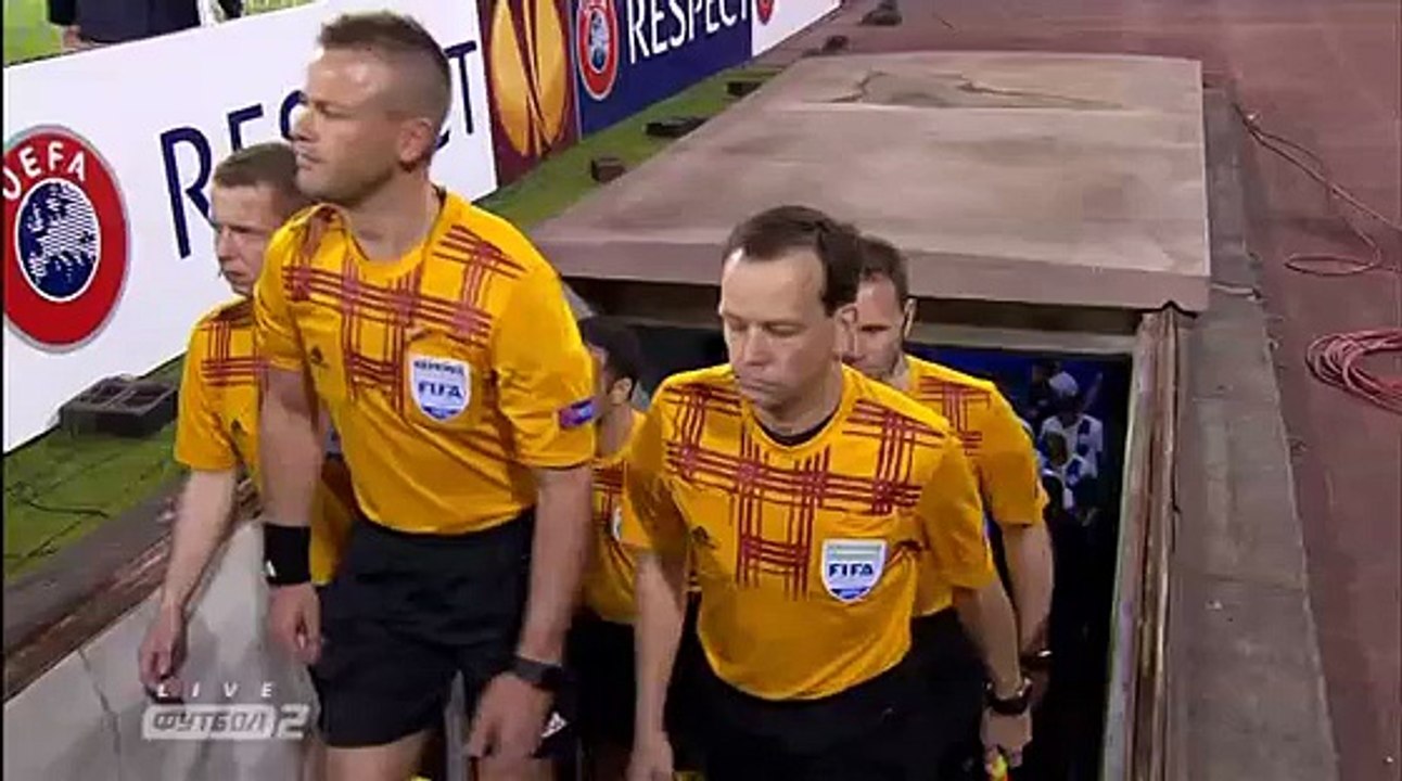 ПолуФинал ЛЕ 2014-15 / Наполи - Днепр / 1 тайм / 07.05.2015