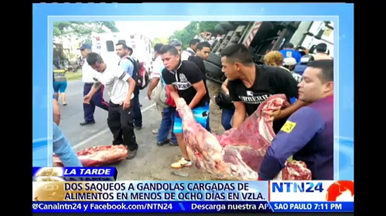 Experto analiza la situación de saqueos en Venezuela