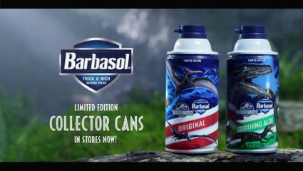 barbasol jurassic park toy